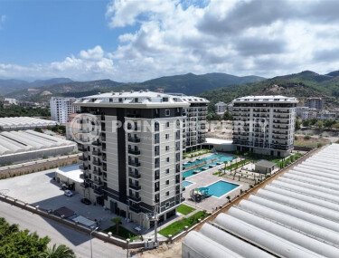 Новая квартира 90 м² с частным видом на море, район Демирташ-id-10559-фото-4