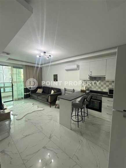 Просторная квартира 65 м² с видом на море, район Махмутлар-id-10562-фото-1