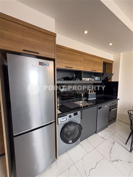 Stylish 50 m² apartment with transfer to the sea, Mahmutlar district-id-10567-photo-5