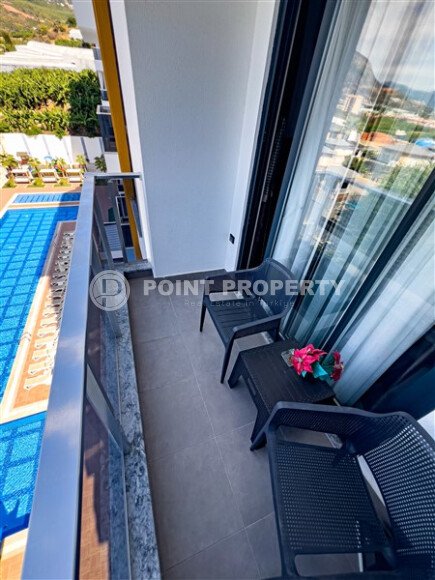 Stylish 50 m² apartment with transfer to the sea, Mahmutlar district-id-10567-photo-11