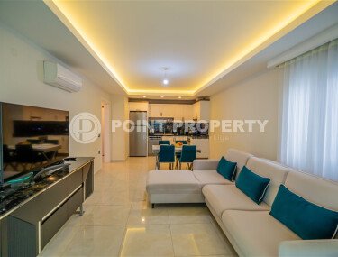 Spacious 70 m² apartment on the first line with sea views, Mahmutlar district-id-10568-photo-1