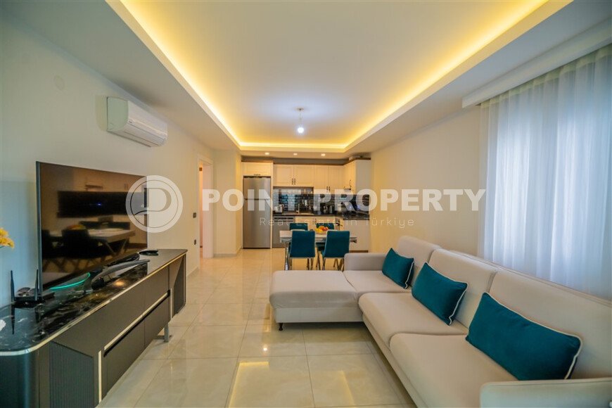 Spacious 70 m² apartment on the first line with sea views, Mahmutlar district-id-10568-photo-1