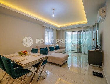 Spacious 70 m² apartment on the first line with sea views, Mahmutlar district-id-10568-photo-2