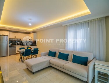 Spacious 70 m² apartment on the first line with sea views, Mahmutlar district-id-10568-photo-3