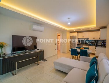 Spacious 70 m² apartment on the first line with sea views, Mahmutlar district-id-10568-photo-4