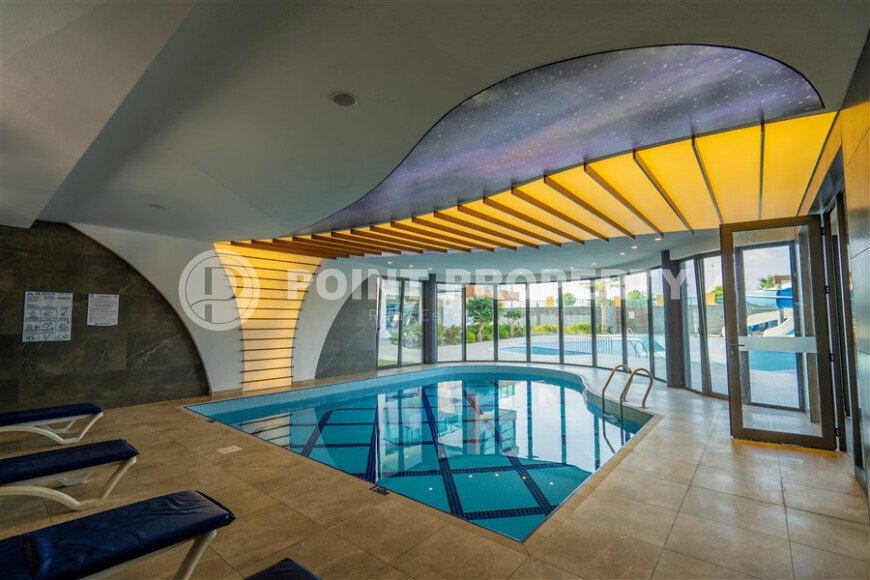 Spacious 70 m² apartment on the first line with sea views, Mahmutlar district-id-10568-photo-31