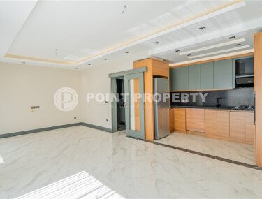 Садовый дуплекс 204 м² с видом на горы и частичным видом на море, центр Аланьи, Тепе-id-10570-фото-5