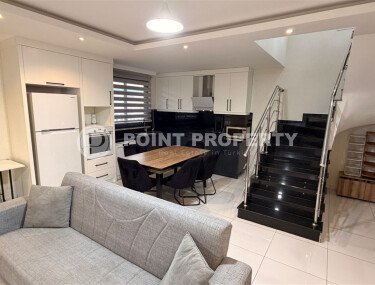 Стильный дуплекс 95 м² с видами на море и горы, район Махмутлар-id-10573-фото-3