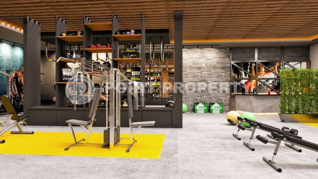 Современная квартира 50 м² с трансфером на пляж, район Махмутлар-id-10580-фото-25