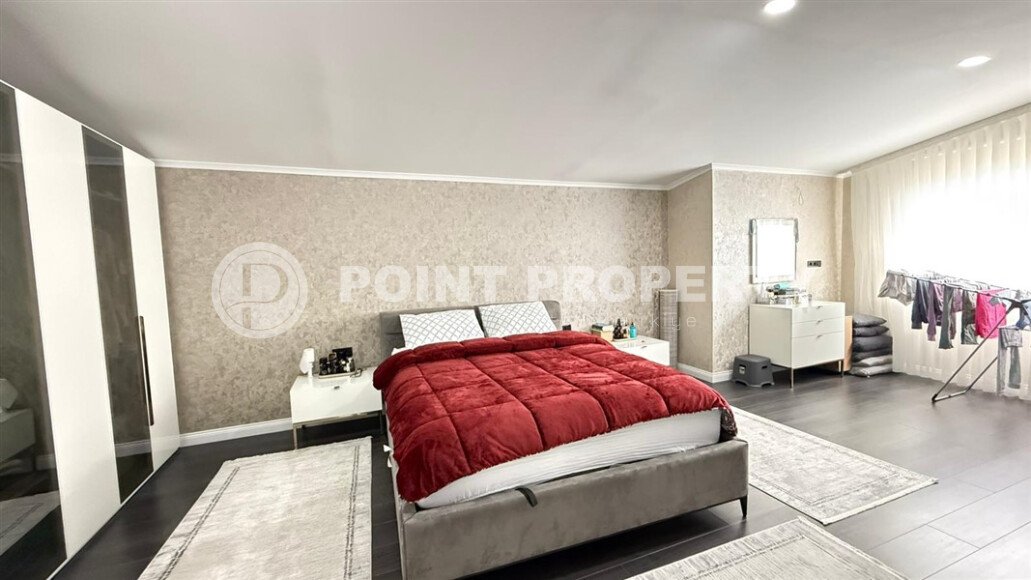 Стильный дуплекс 4+1 с отдельной кухней у моря в районе Кестель-id-10583-photo-14