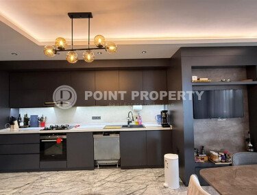 Стильный дуплекс 4+1 с отдельной кухней у моря в районе Кестель-id-10583-фото-5