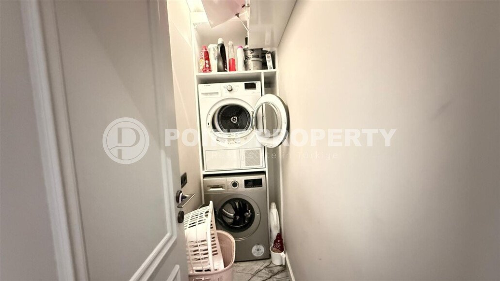 Стильный дуплекс 4+1 с отдельной кухней у моря в районе Кестель-id-10583-photo-20