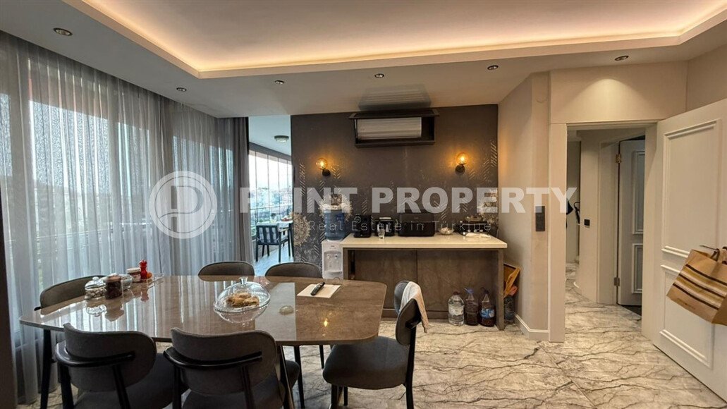 Стильный дуплекс 4+1 с отдельной кухней у моря в районе Кестель-id-10583-photo-6