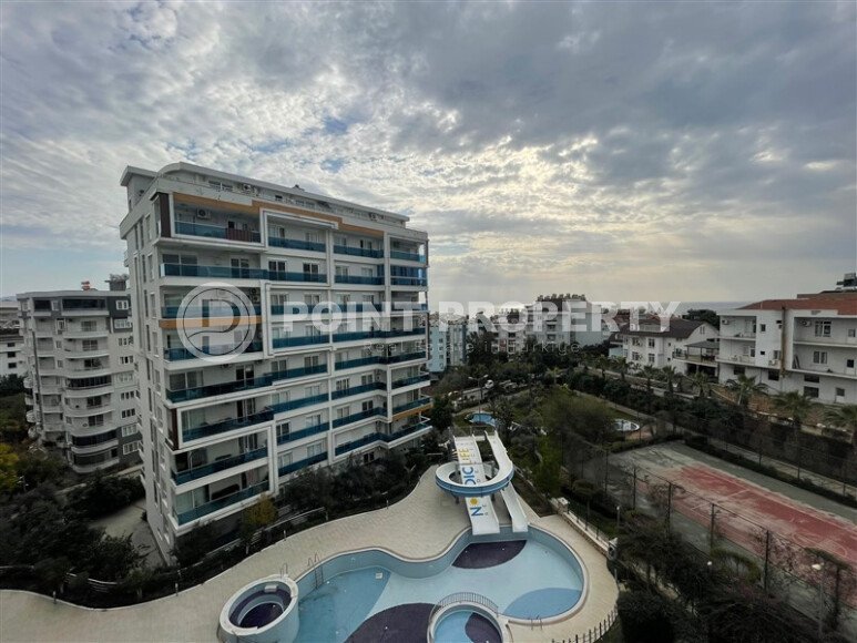 Комфортабельная квартира, 60 м², район Тосмур, с крытой парковкой, частичный вид на море-id-10594-фото-10