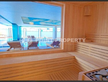 Стильные апартаменты, 55 м², центр Аланьи, вид на море, краткосрочная аренда-id-10598-photo-1