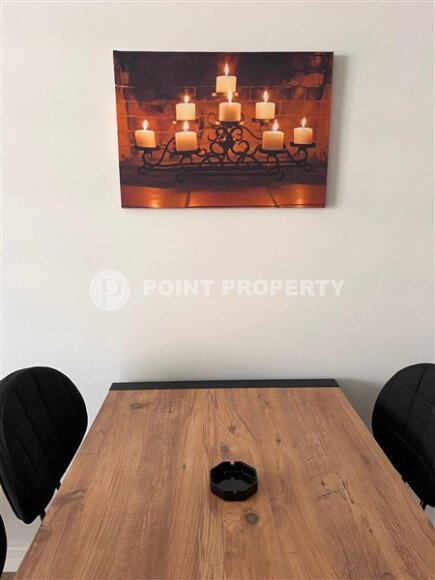 Стильные апартаменты, 55 м², центр Аланьи, вид на море, краткосрочная аренда-id-10598-photo-2