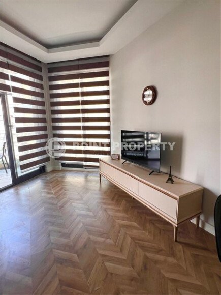 Стильные апартаменты, 55 м², центр Аланьи, вид на море, краткосрочная аренда-id-10598-photo-5