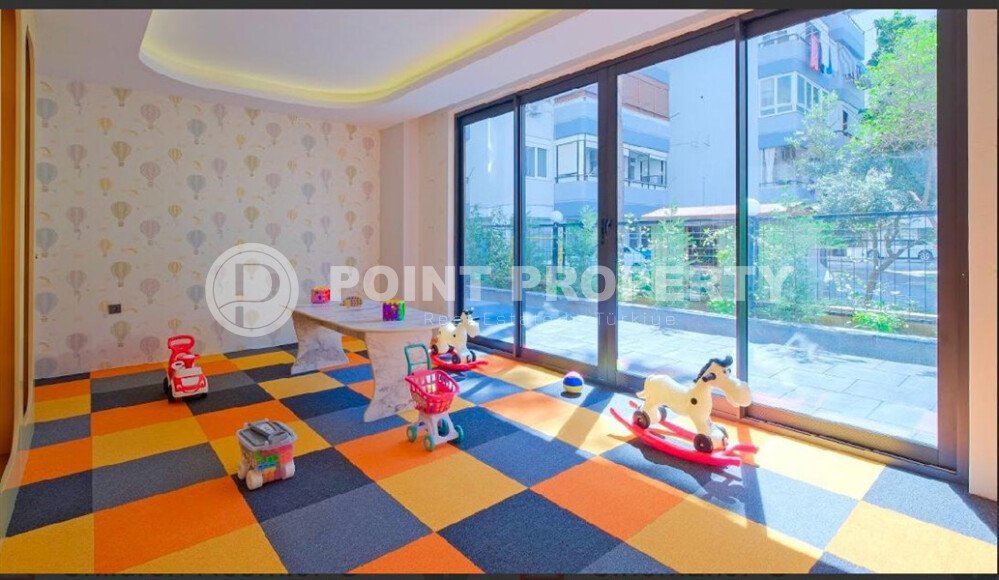 Стильные апартаменты, 55 м², центр Аланьи, вид на море, краткосрочная аренда-id-10598-photo-16