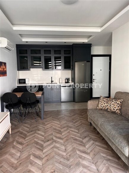 Стильные апартаменты, 55 м², центр Аланьи, вид на море, краткосрочная аренда-id-10598-photo-23