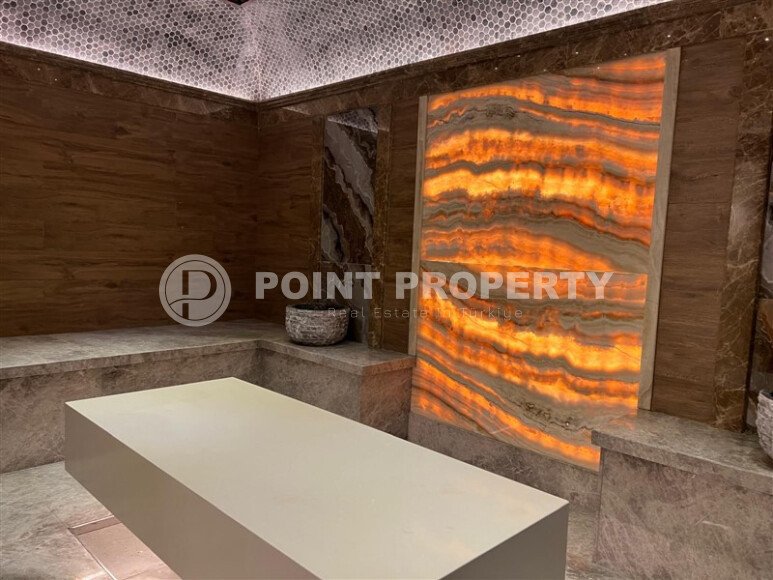 Стильные апартаменты, 55 м², центр Аланьи, вид на море, краткосрочная аренда-id-10598-photo-28