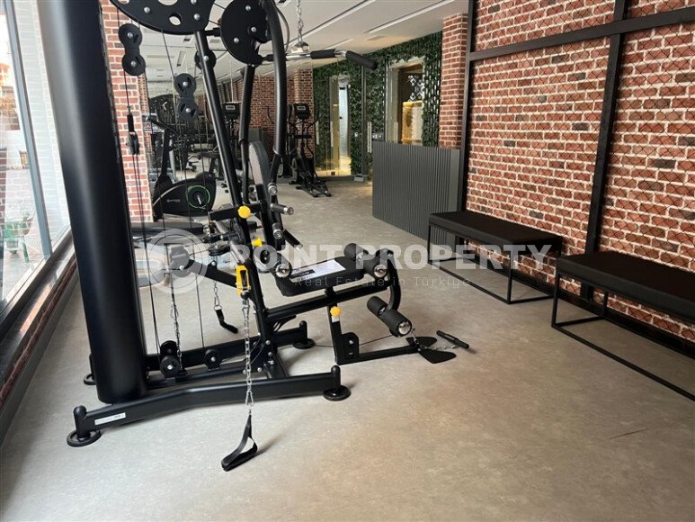 Стильные апартаменты, 55 м², центр Аланьи, вид на море, краткосрочная аренда-id-10598-photo-31