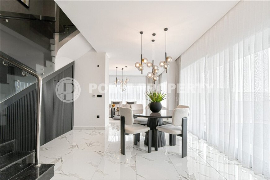 Стильная модерн-вилла, 157 м², район Бекташ, гражданство, вид на море-id-10599-photo-5