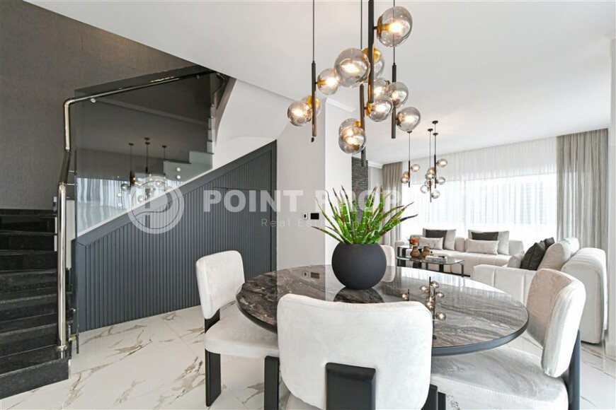 Стильная модерн-вилла, 157 м², район Бекташ, гражданство, вид на море-id-10599-photo-6