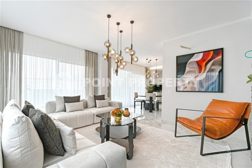 Стильная модерн-вилла, 157 м², район Бекташ, гражданство, вид на море-id-10599-photo-10