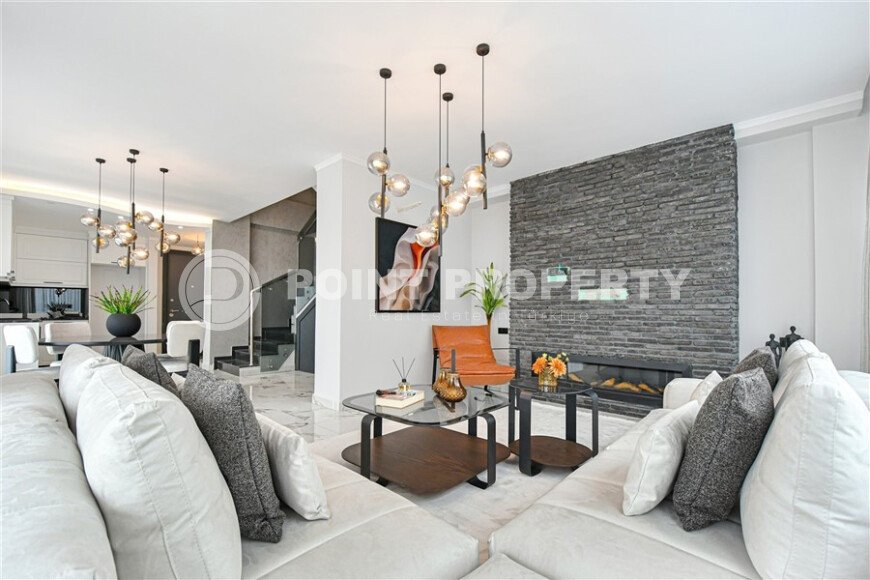 Стильная модерн-вилла, 157 м², район Бекташ, гражданство, вид на море-id-10599-photo-12