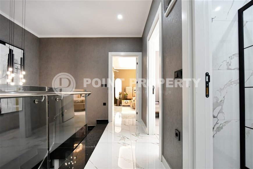 Стильная модерн-вилла, 157 м², район Бекташ, гражданство, вид на море-id-10599-photo-16