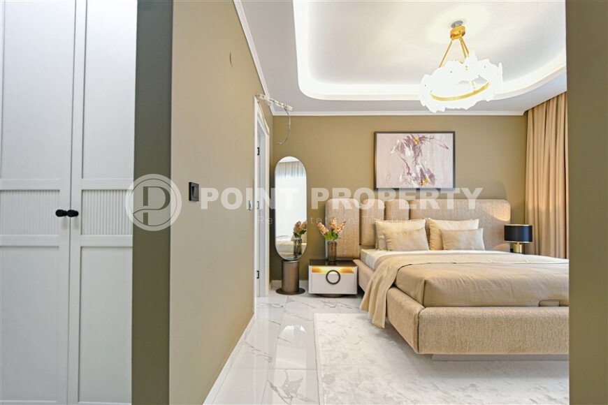 Стильная модерн-вилла, 157 м², район Бекташ, гражданство, вид на море-id-10599-photo-17