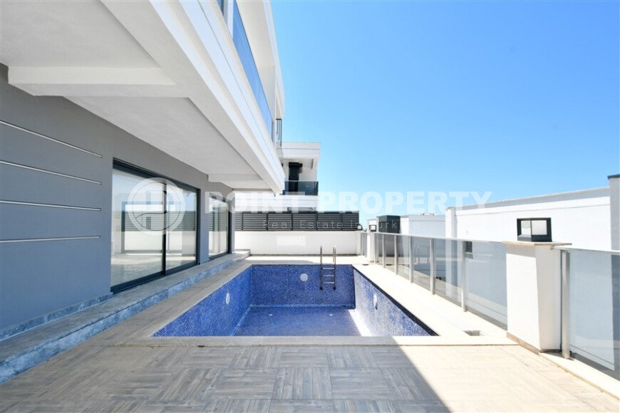 Стильная модерн-вилла, 157 м², район Бекташ, гражданство, вид на море-id-10599-photo-20