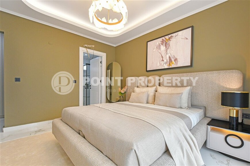 Стильная модерн-вилла, 157 м², район Бекташ, гражданство, вид на море-id-10599-photo-22