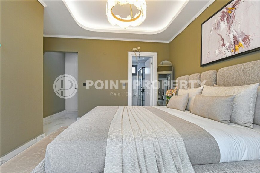 Стильная модерн-вилла, 157 м², район Бекташ, гражданство, вид на море-id-10599-photo-23