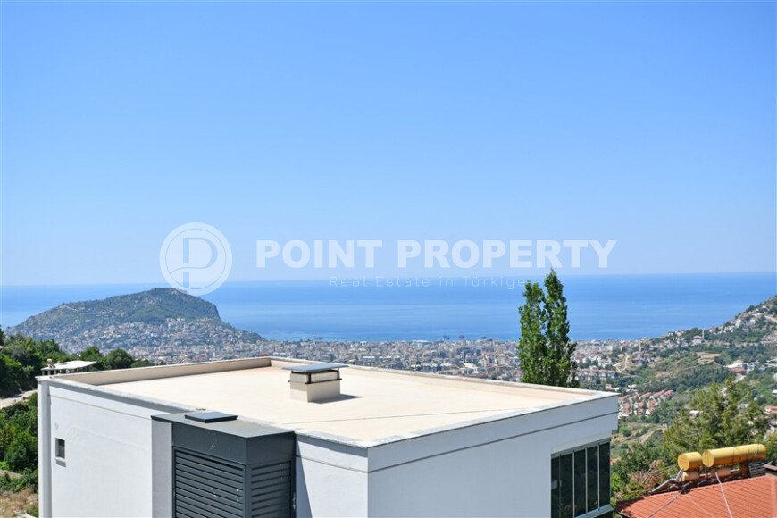 Стильная модерн-вилла, 157 м², район Бекташ, гражданство, вид на море-id-10599-photo-29