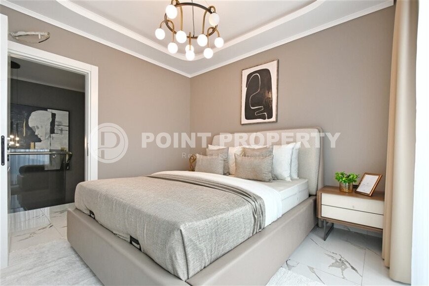 Стильная модерн-вилла, 157 м², район Бекташ, гражданство, вид на море-id-10599-photo-33