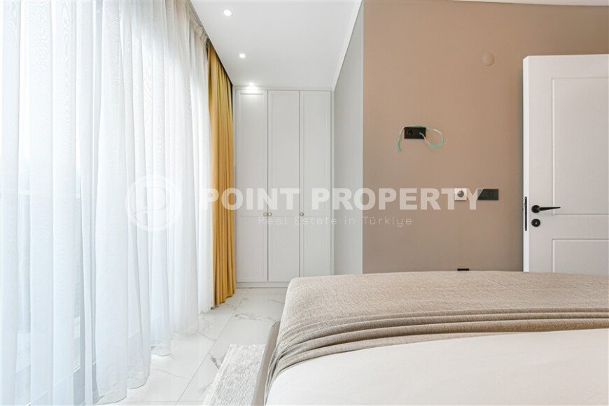 Стильная модерн-вилла, 157 м², район Бекташ, гражданство, вид на море-id-10599-photo-34