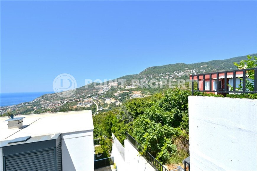 Стильная модерн-вилла, 157 м², район Бекташ, гражданство, вид на море-id-10599-photo-47