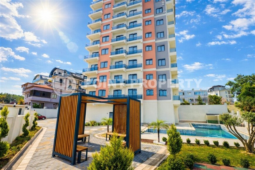 Светлая квартира с трансфером до моря, 55 м², район Авсаллар-id-10607-фото-1