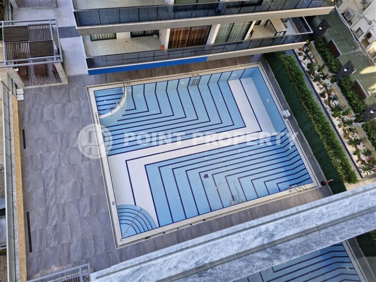 Cozy 2+1 apartment, 70 m², Mahmutlar district, first line to the coast and sea view-id-10609-photo-16