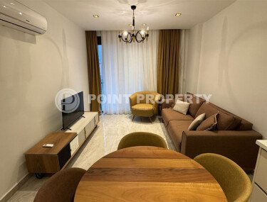 Комфортабельная квартира 50 м², премиальный комплекс с собственным пляжем, центр Аланьи-id-10613-photo-5