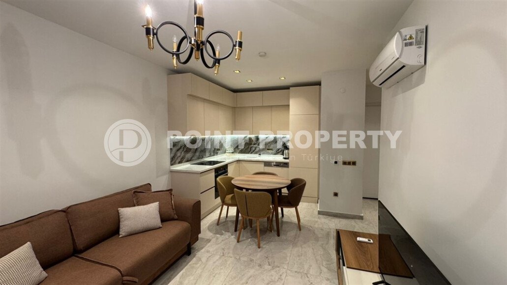 Комфортабельная квартира 50 м², премиальный комплекс с собственным пляжем, центр Аланьи-id-10613-photo-10