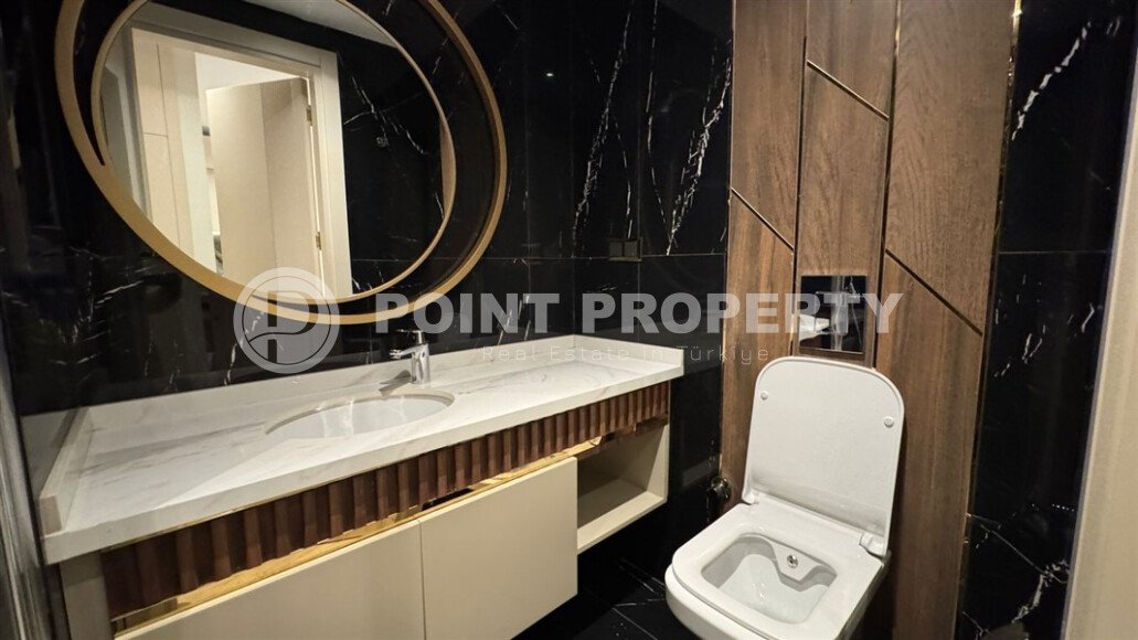 Комфортабельная квартира 50 м², премиальный комплекс с собственным пляжем, центр Аланьи-id-10613-photo-12