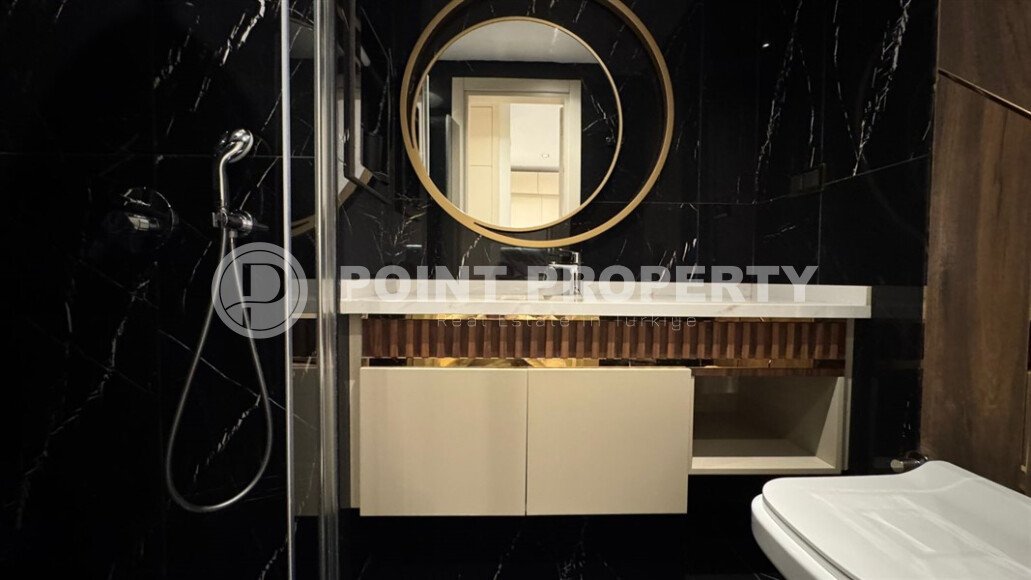 Комфортабельная квартира 50 м², премиальный комплекс с собственным пляжем, центр Аланьи-id-10613-photo-13