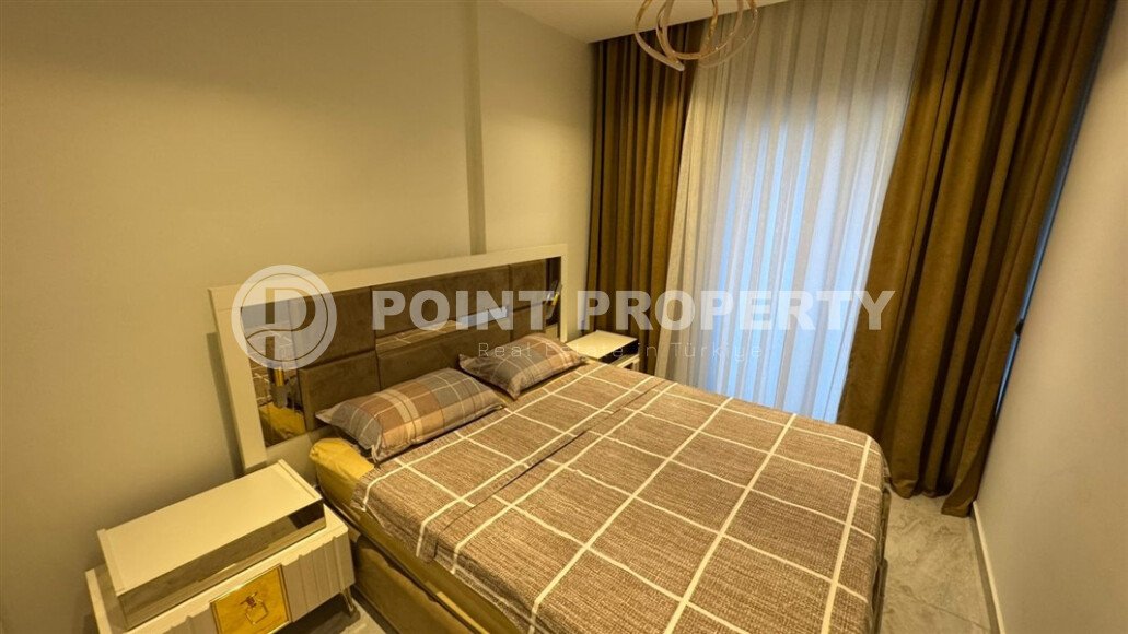 Комфортабельная квартира 50 м², премиальный комплекс с собственным пляжем, центр Аланьи-id-10613-photo-18