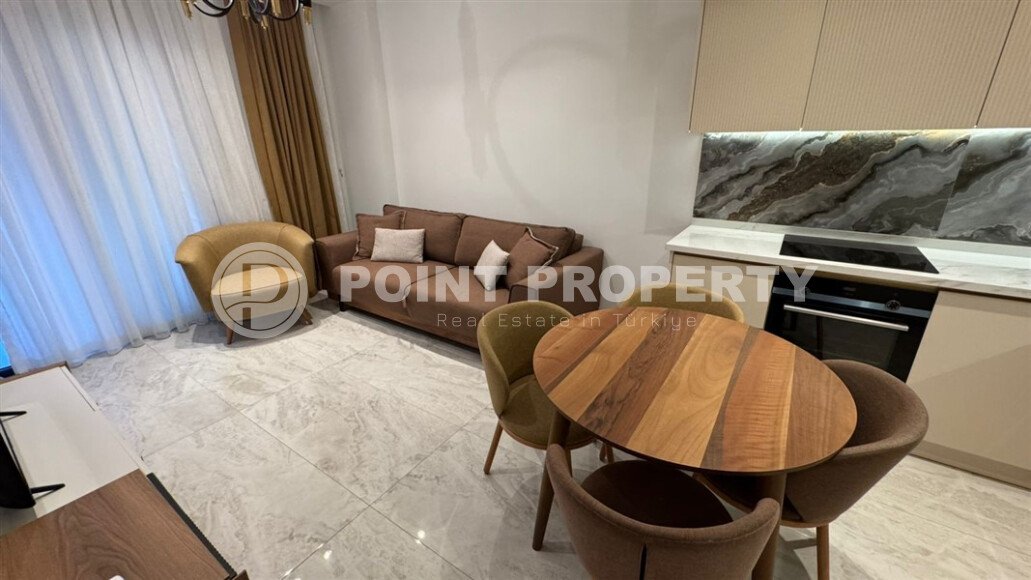 Комфортабельная квартира 50 м², премиальный комплекс с собственным пляжем, центр Аланьи-id-10613-photo-19