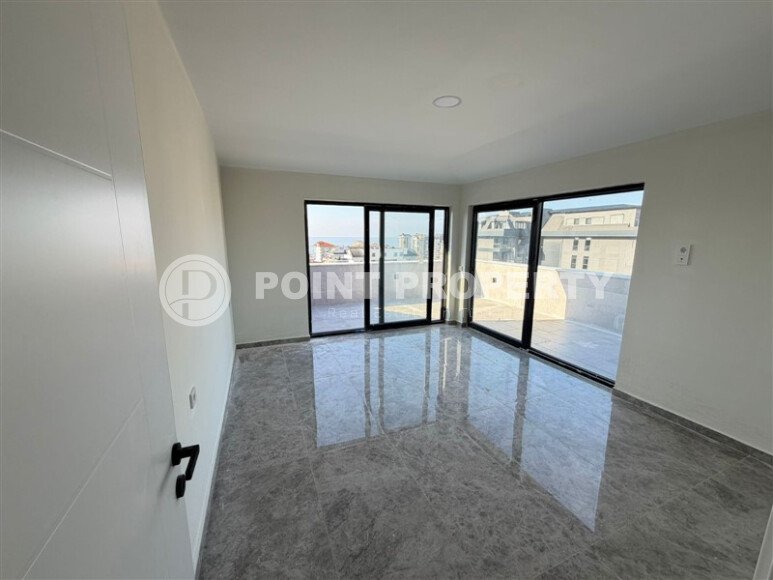 Современный дуплекс 115 м², район Махмутлар, вид на море-id-10617-photo-14