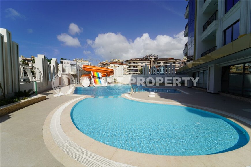 Оснащённая семейная квартира 90 м², центр Аланьи, краткосрочная аренда-id-10618-фото-1