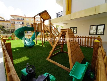 Оснащённая семейная квартира 90 м², центр Аланьи, краткосрочная аренда-id-10618-фото-3