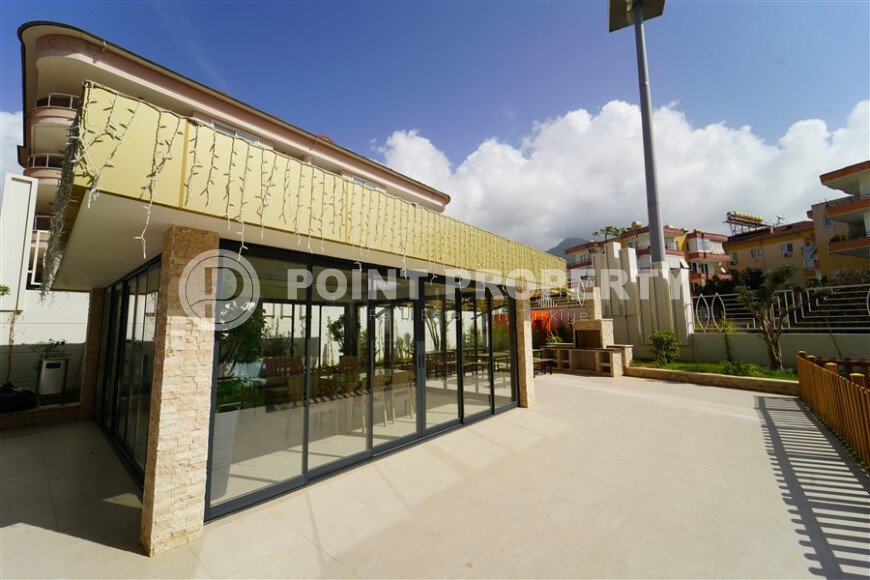 Оснащённая семейная квартира 90 м², центр Аланьи, краткосрочная аренда-id-10618-фото-5